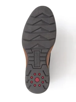 Pavers Brown Wide Fit Lace-Up Casual Shoes