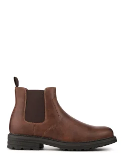 Pavers Dark Brown Gents Boots Casual