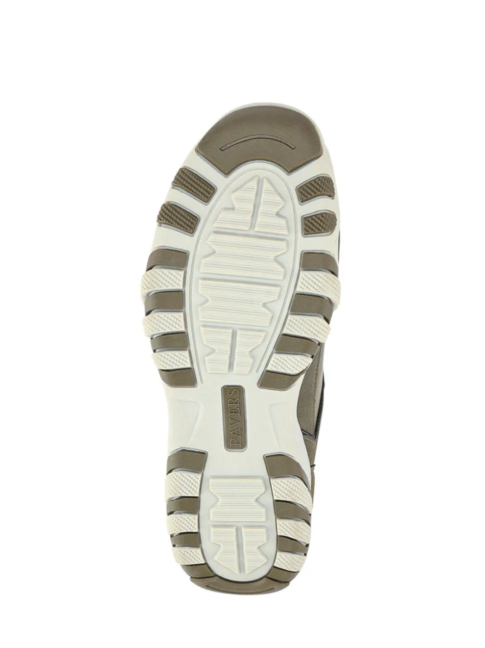 Pavers Green Lace-Up Casual Trainers
