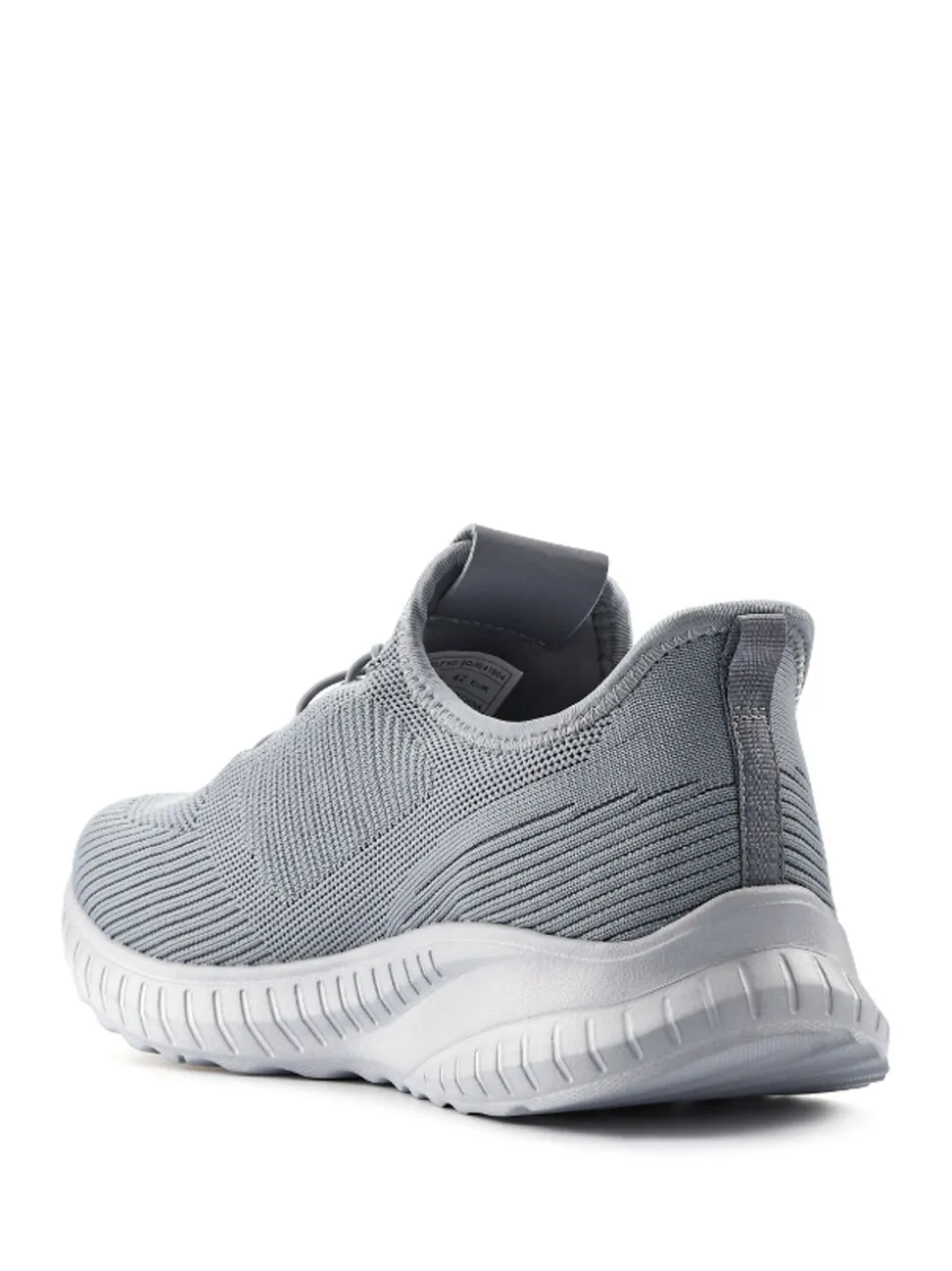 Pavers Grey Slip-On Wide-Fit Trainers