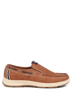 Pavers Natural Pavers Blue Slip On Boat Shoes