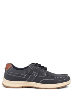 Pavers Navy Pavers Blue Casual Lace Up Shoes
