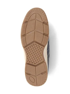 Pavers Navy Pavers Blue Casual Lace Up Shoes