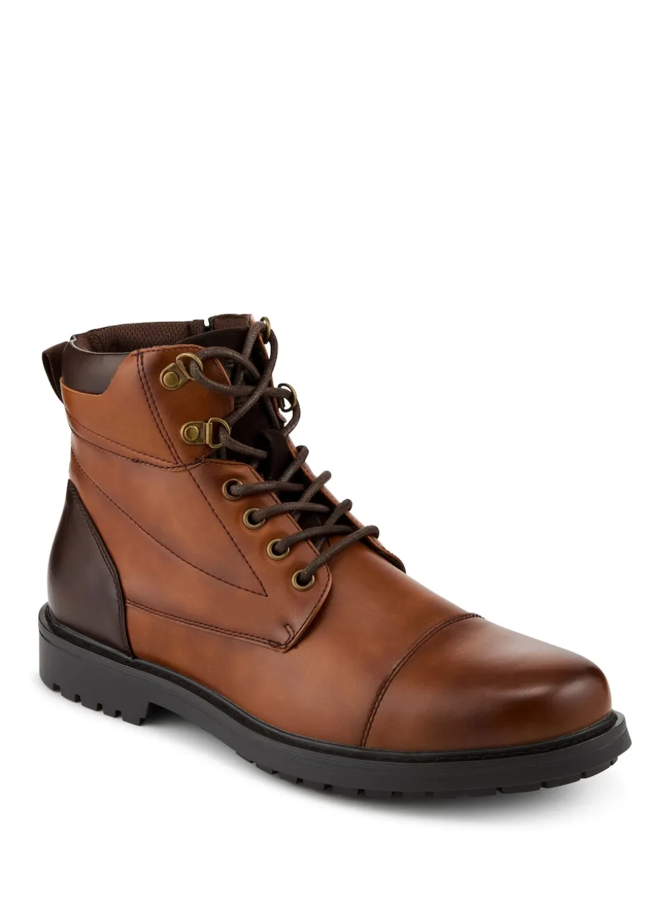 Pavers Tan Brown Gents Boots Smart
