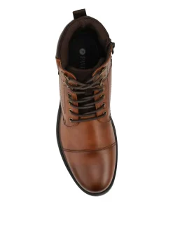 Pavers Tan Brown Gents Boots Smart