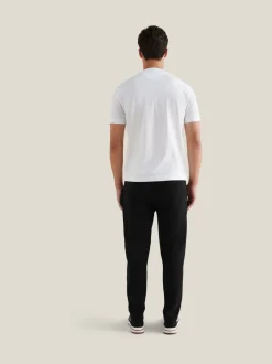 Peckham Rye Black Interlock Jersey Joggers