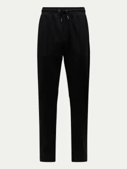 Peckham Rye Black Interlock Jersey Joggers