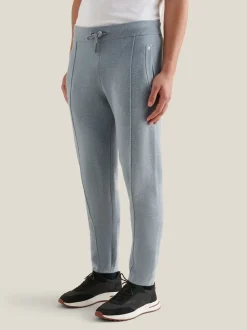 Peckham Rye Blue Milano Knit Joggers
