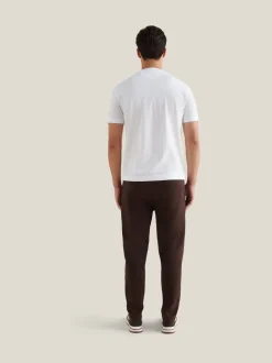 Peckham Rye Brown Interlock Jersey Joggers