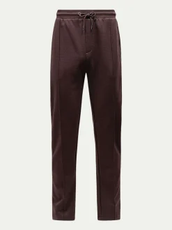 Peckham Rye Brown Interlock Jersey Joggers
