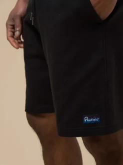 Penfield Black Mens Original Logo Sweat Shorts