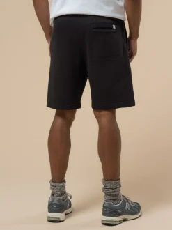 Penfield Black Mens Original Logo Sweat Shorts