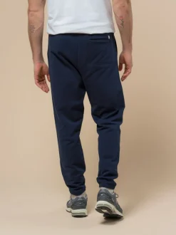 Penfield Blue Mens Relaxed Fit 100% Cotton Original Logo Joggers