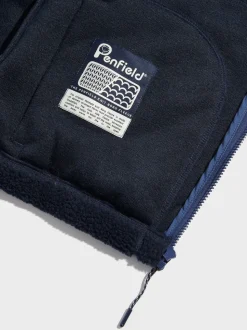 Penfield Blue Mens Trailblaze Vest