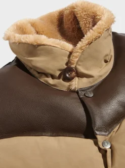 Penfield Brown Mens Rockwool Vest