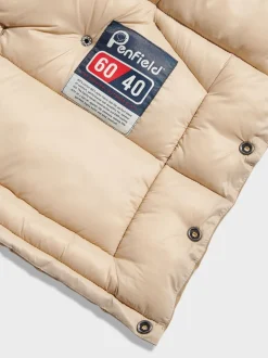 Penfield Brown Mens Rockwool Vest