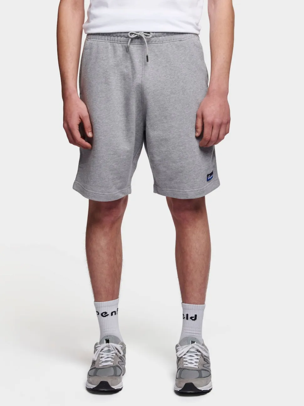 Penfield Grey Mens Original Logo Sweat Shorts