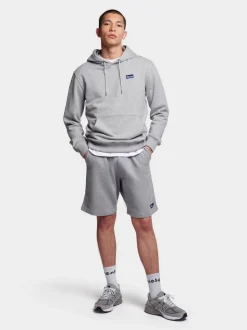 Penfield Grey Mens Original Logo Sweat Shorts
