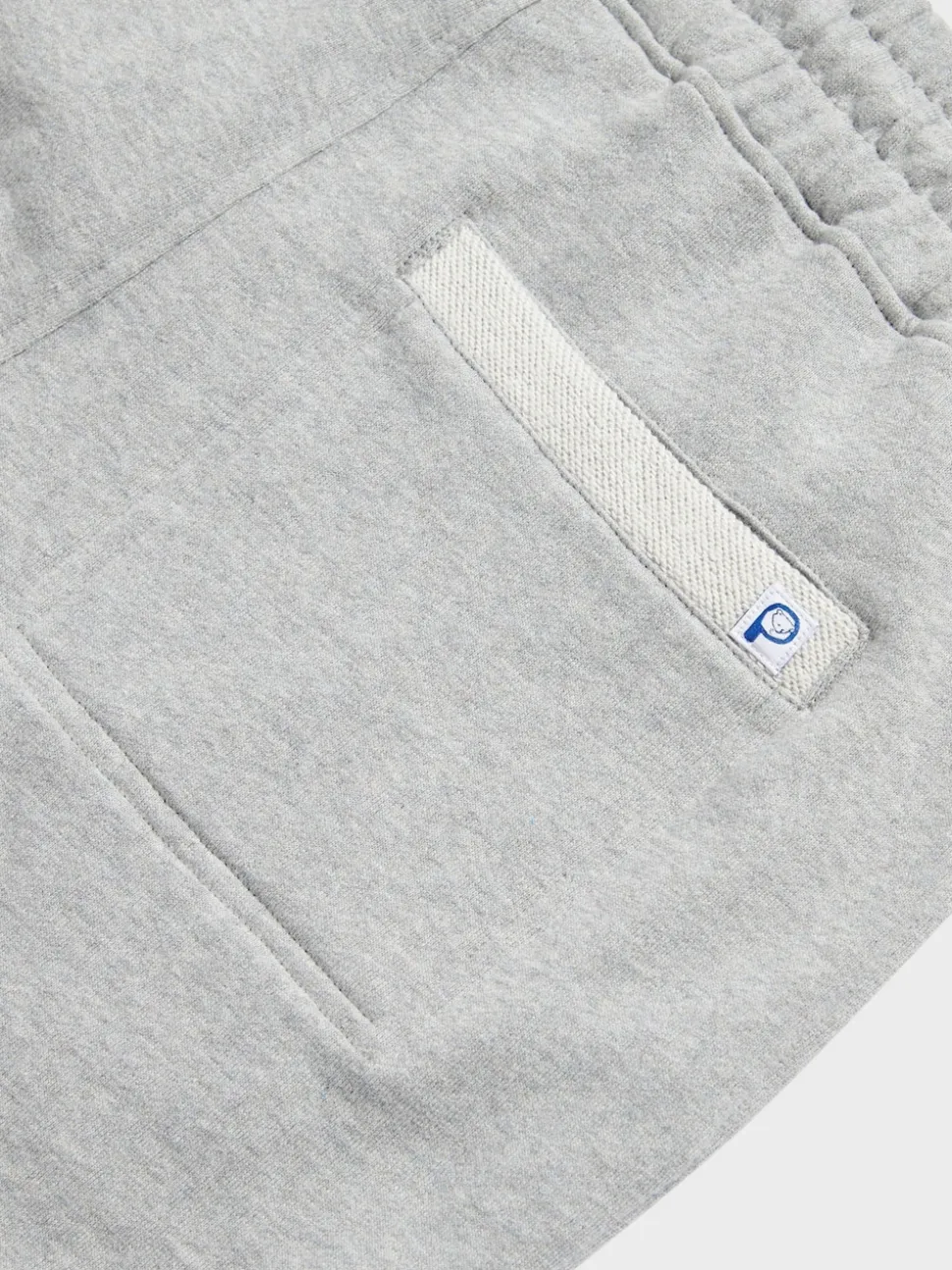 Penfield Grey Mens Original Logo Sweat Shorts