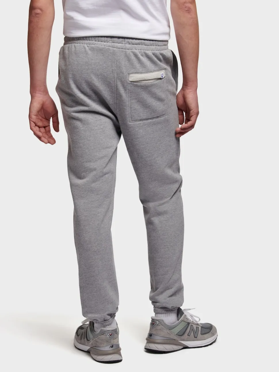 Penfield Grey Mens Relaxed Fit 100% Cotton Original Logo Joggers