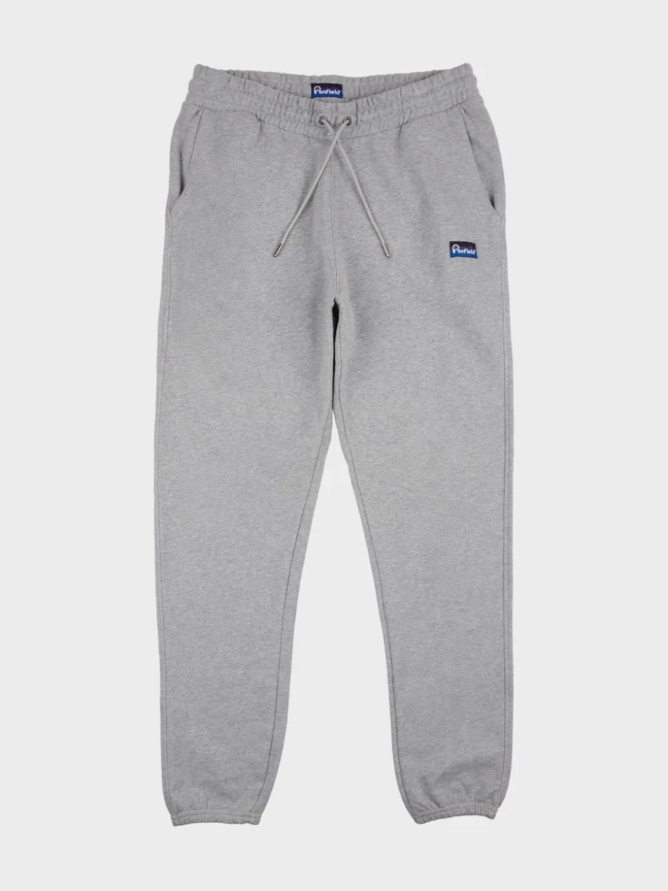 Penfield Grey Mens Relaxed Fit 100% Cotton Original Logo Joggers
