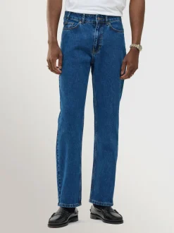 Percival Blue Straight Leg Denim Jeans