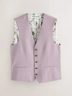 Pink Regular Fit Motionflex Stretch Waistcoat