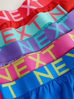Pink/Red/Green Loose Boxers 5 Pack
