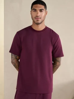 Plum Purple TENCEL™ Modal Blend Short Sleeve Pyjamas Set