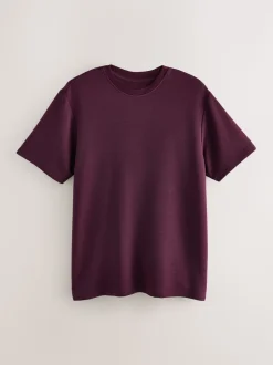 Plum Purple TENCEL™ Modal Blend Short Sleeve Pyjamas Set