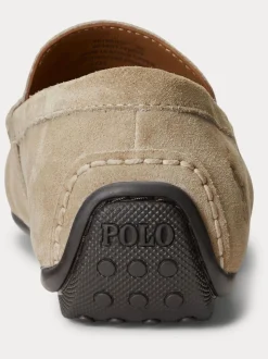 Polo Ralph Lauren Beige Reynold Suede Driver Loafers