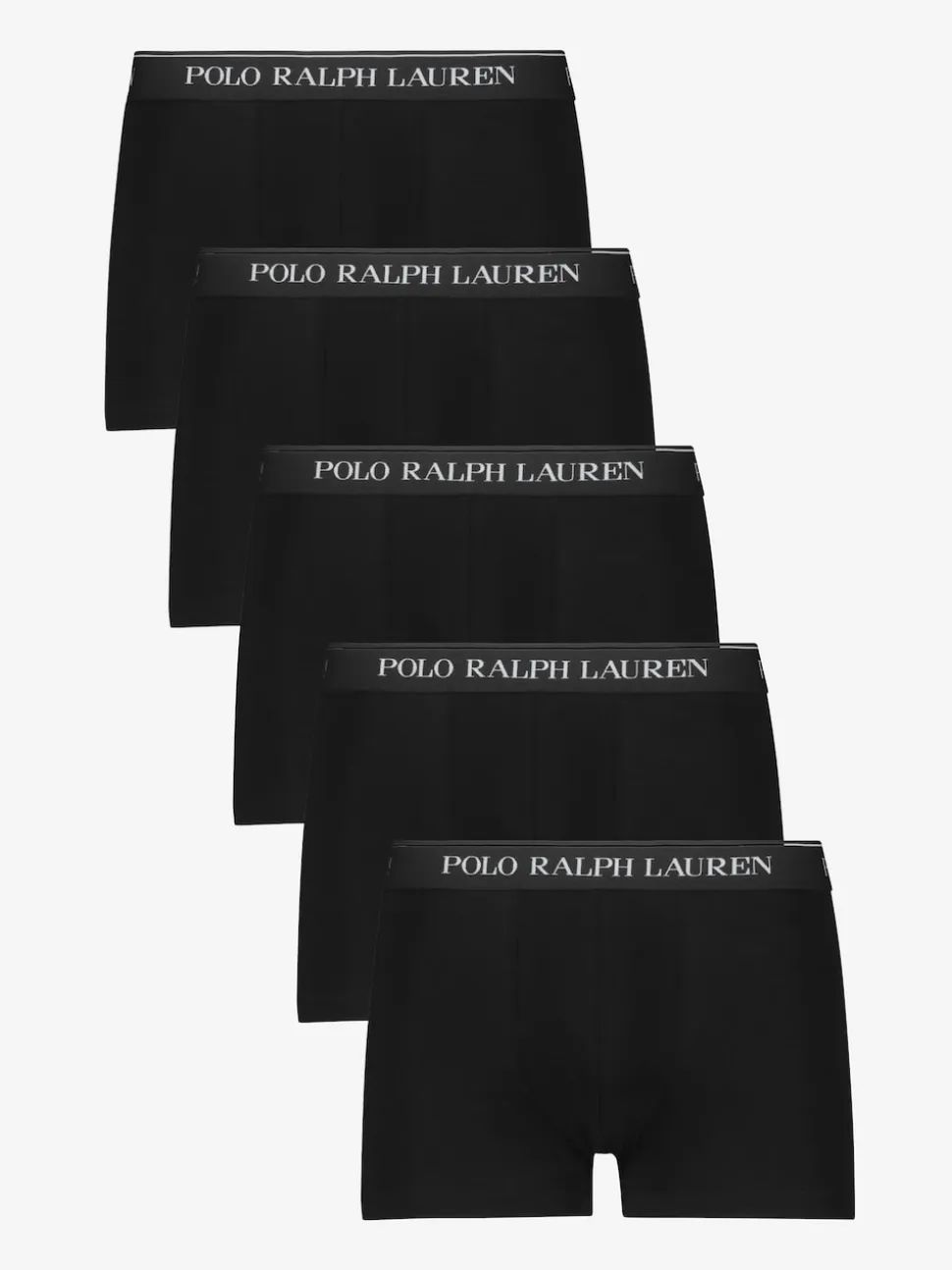Polo Ralph Lauren Black Classic Stretch Boxers 5 Pack