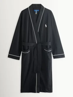 Polo Ralph Lauren Black Jersey Robe