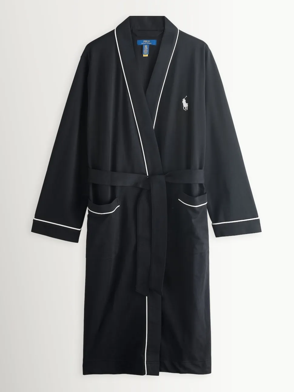 Polo Ralph Lauren Black Jersey Robe