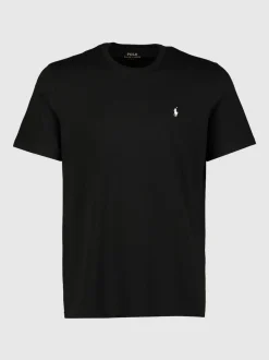 Polo Ralph Lauren Black Logo Cotton Jersey T-Shirt