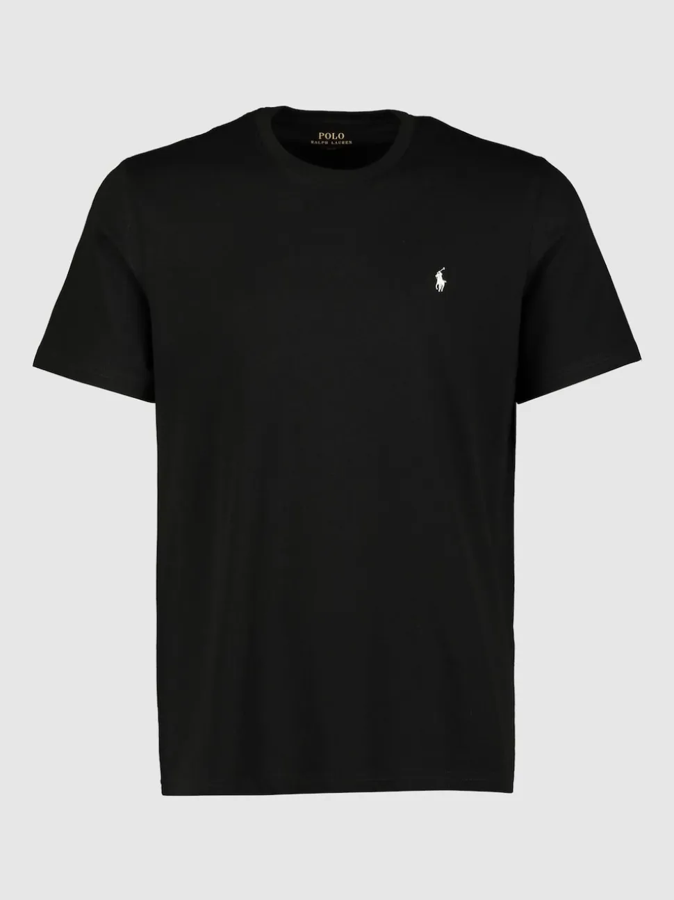 Polo Ralph Lauren Black Logo Cotton Jersey T-Shirt