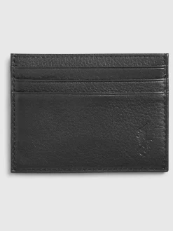Polo Ralph Lauren Black Leather Card Holder