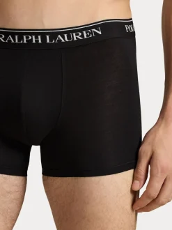 Polo Ralph Lauren Black Stretch Cotton Boxers 3 Pack
