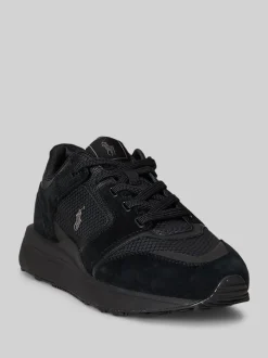 Polo Ralph Lauren Black Train 89 V2 Sport Trainers