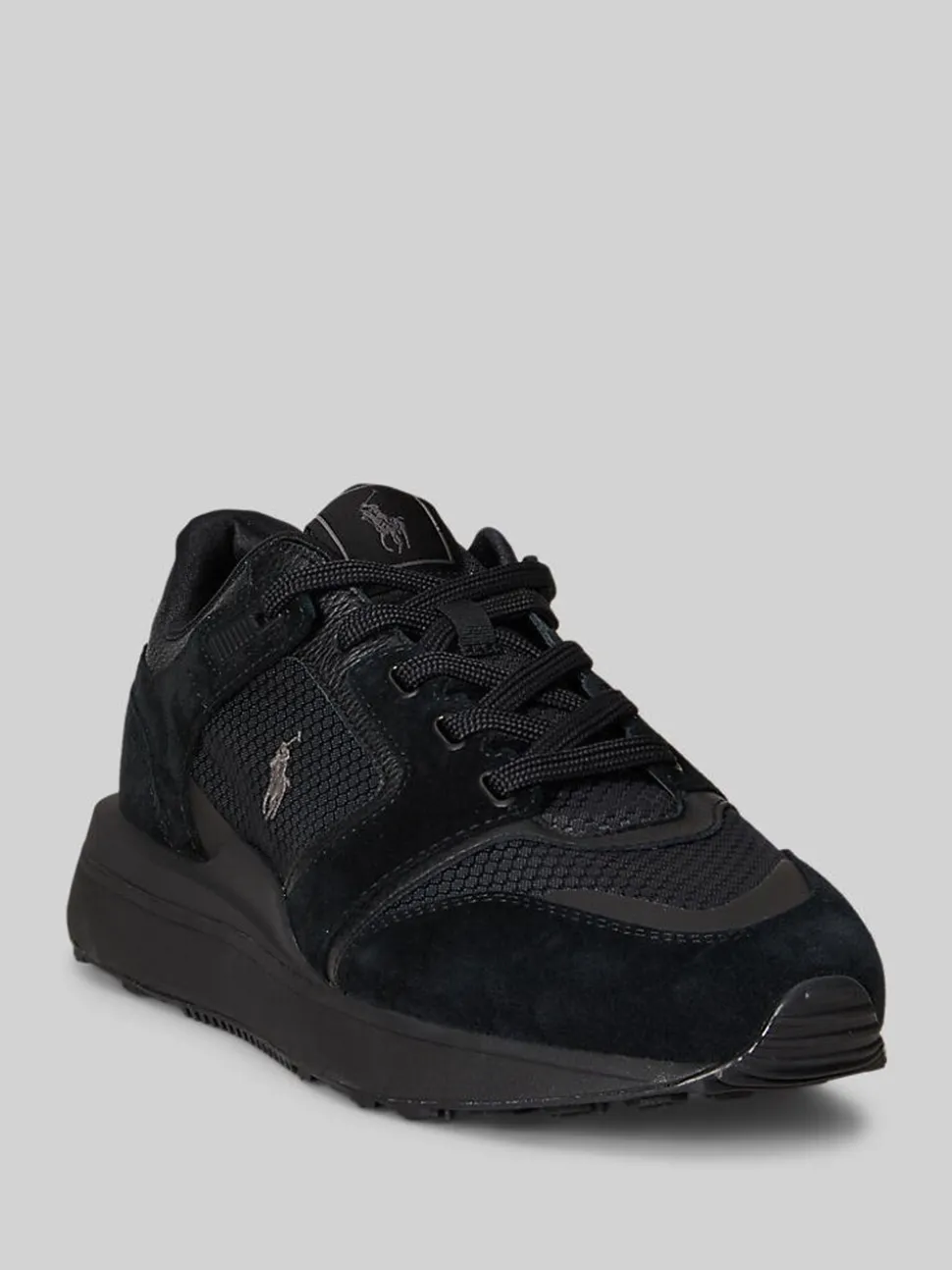 Polo Ralph Lauren Black Train 89 V2 Sport Trainers