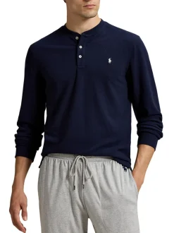 Polo Ralph Lauren Black Taper Fit Logo Waistband Jersey Joggers