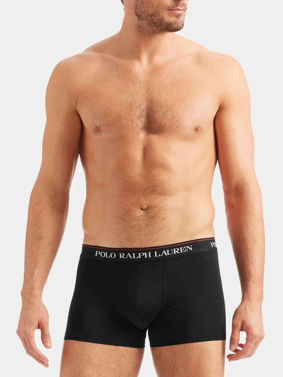 Polo Ralph Lauren Black/White Stretch Cotton Boxers 3 Pack
