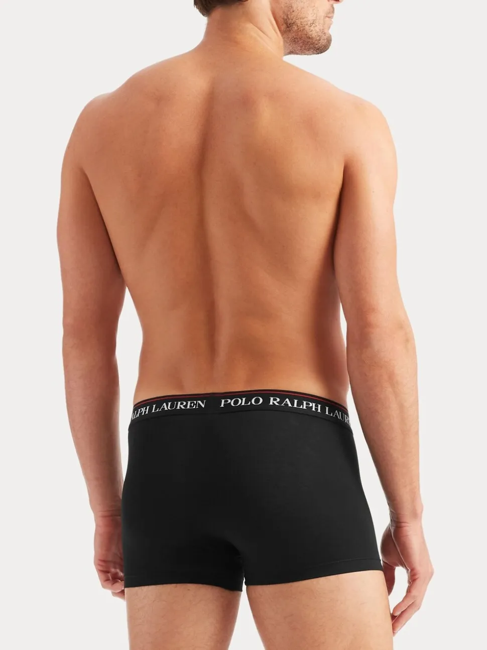 Polo Ralph Lauren Black/White Stretch Cotton Boxers 3 Pack