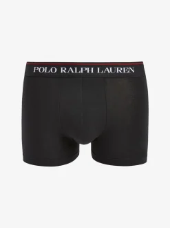 Polo Ralph Lauren Black/White Stretch Cotton Boxers 3 Pack
