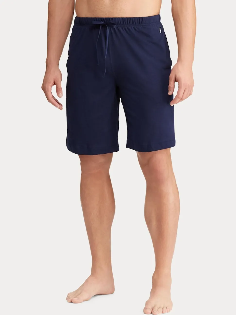 Polo Ralph Lauren Blue Chrome Cotton Jersey Stretch Shorts