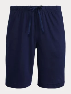 Polo Ralph Lauren Blue Chrome Cotton Jersey Stretch Shorts