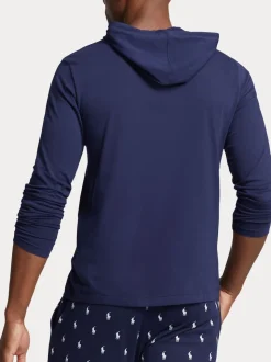 Polo Ralph Lauren Blue Jersey Cotton Hoodie