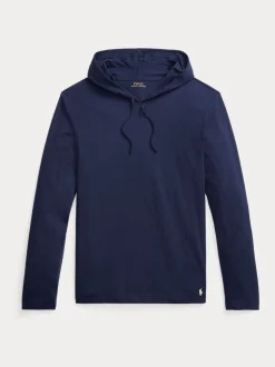 Polo Ralph Lauren Blue Jersey Cotton Hoodie