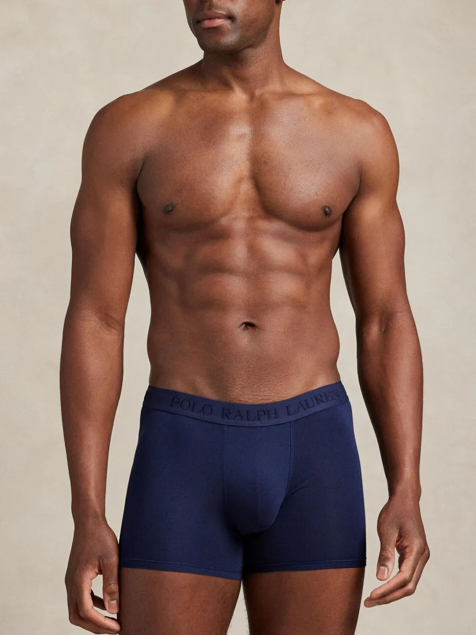 Polo Ralph Lauren Blue Long Premium Cotton Stetch Tonal Boxers 3 Pack