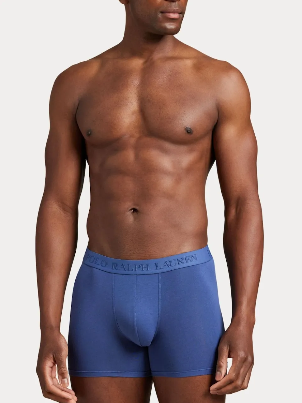Polo Ralph Lauren Blue Long Premium Cotton Stetch Tonal Boxers 3 Pack